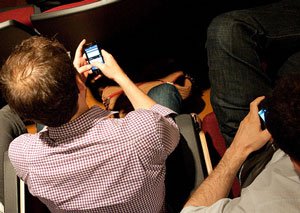 DavidSecurity's tweet photo. Hot take: Conferences that don't create full immersion (live scenarios) or integrate digital through AR won't survive. 

People show up. They're on their phones. Speakers get ignored. Precious information gets missed. https://t.co/G3N6cGpTy3