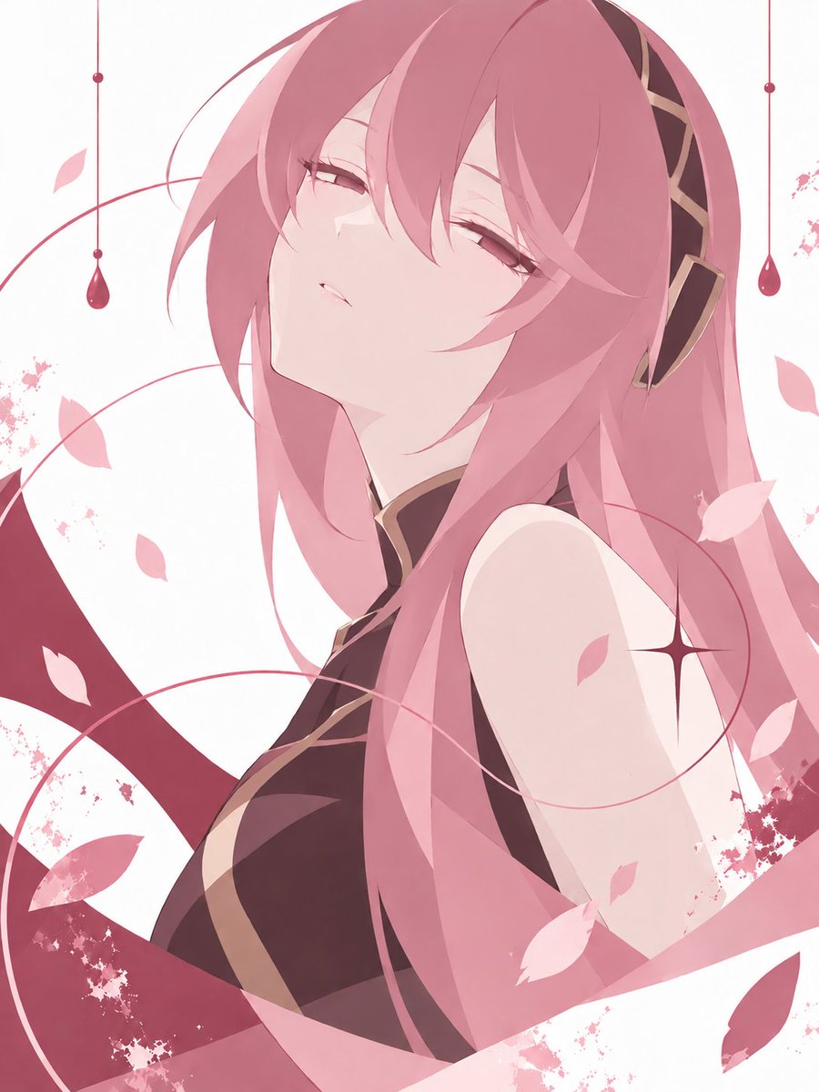 Makun_aka39's tweet photo. 巡音ルカ概念 https://t.co/qX8DbhqbrC