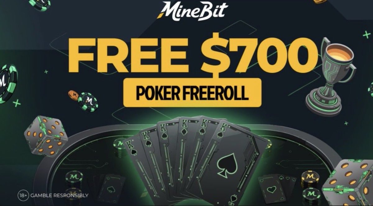 HaouariSabri's tweet photo. Want a $700 Poker FREEROLL every week? 🃏🔥

@MineBitOfficial got you covered.

FREE ENTRY. $700 UP FOR GRABS. EVERY WEEK -Thursday 2PM UTC.

Who’s taking the bag? 👀

Join their Discord — link in bio https://t.co/hpgt5AX4ZZ