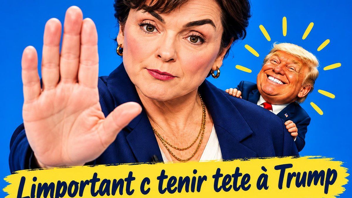 chatgpico's tweet photo. Criss, Trump s’invite même dans le mot de la fin de Christine Fréchette : « Face à Trump, il faut se tenir debout et avancer. » Ye fort, le ti-Trump. Les familles québécoises ont probablement d’autres priorités que de finir la soirée avec lui dans le salon. https://t.co/dCoCwmbay1