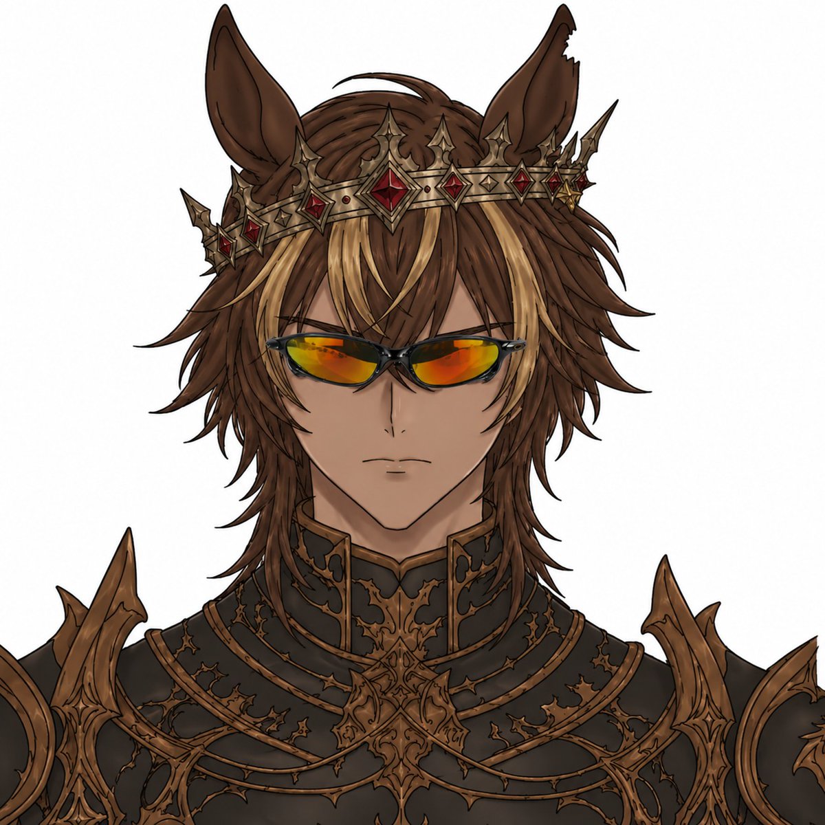 KawaiZeroVTuber's tweet photo. Let's start a little OC trend!
If you had to add one accessory to your OC to show your nationality, what would it be?  
I'll go first! 🇧🇷  
Show me yours! 🐎 https://t.co/edf0b5pgZD