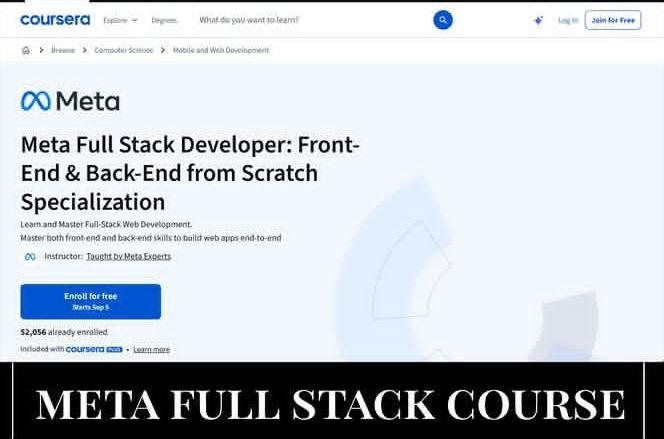 stephKDfamz's tweet photo. Free course to learn in meta for computer science students https://t.co/9KU4Ad1lCg