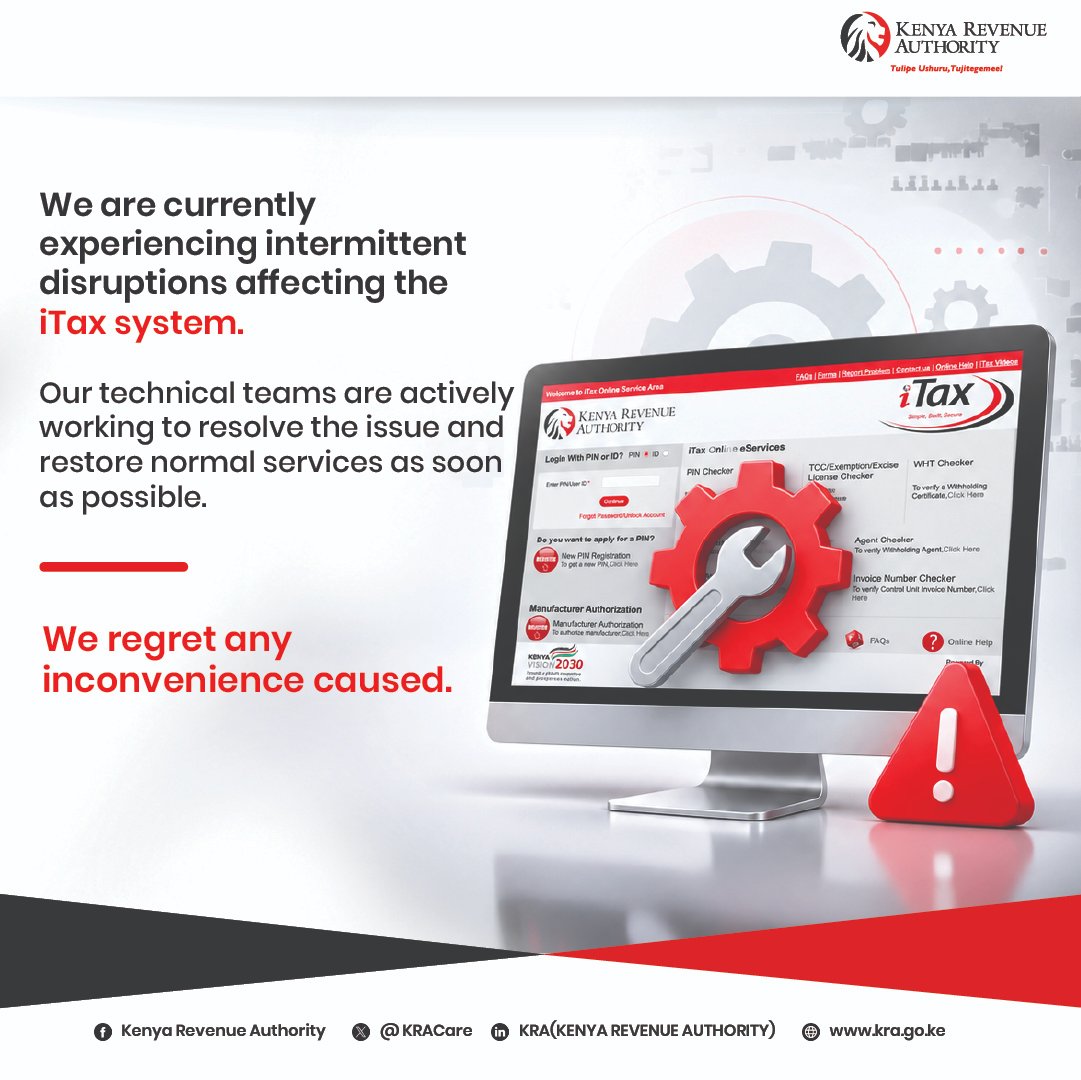 KRACorporate's tweet photo. We regret any inconvenience caused.

@KRACare https://t.co/MaAaIQrfVa