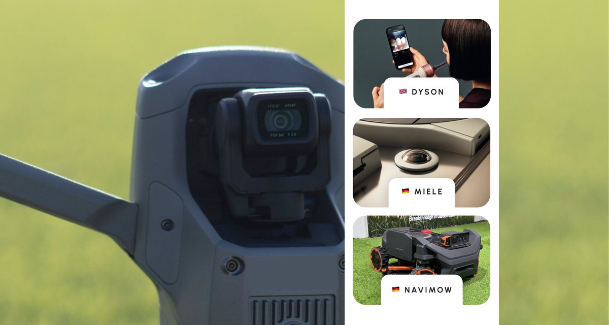 trendwatching's tweet photo. “PERCEPTION FIRST”
 
 These products use information from their immediate environment to target cleaning, configure a wash cycle and support safer mowing.

🇬🇧 DYSON:
Dyson’s CameraJet toothbrush scans interdental gaps 28 times per second while brushing. It uses those scans to direct a mouthrinse jet towards specific gaps.

🇩🇪 MIELE:
The Miele G8 Diamond dishwasher uses an AutoVision camera to photograph each load. It identifies objects such as bottles, pots and plastic containers, then adjusts spray intensity and drying settings.

🇩🇪 NAVIMOW:
The Navimow H5 Pro robotic mower has an extendable arm for cutting closer to lawn edges. Its thermal sensors detect hedgehogs and other small animals in the surrounding area before the mower cuts nearby.
 
 Click below to dive into today's trend-driven opportunity & explore more for free on our platform👇
https://t.co/ce4Yjm5qkd
TrendWatching Team

See What’s Next. Act On It First.
Follow the link in bio for instant access.
#trendwatching #trend #cameras #sensors #scans