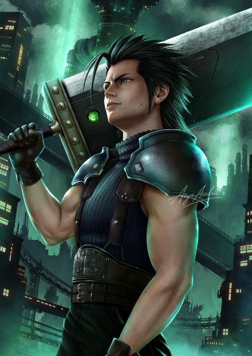 AryaAiedail's tweet photo. Zack is one of my favorite characters, so I can’t believe I had never drawn him before 🥹💚
#FinalFantasyVII https://t.co/qDkgnGzWPI