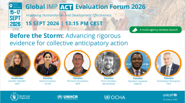 UNICEFEval's tweet photo. 🤝🏽 *Yesterday*, Tajudeen Oyewale, Representative at @UNICEFAfg, contributed to the launch of the #AnticipatoryAction evidence window.
Tune in and listen to our experts!
➡️ JOIN HERE: https://t.co/QyJUfqN7ro
#IEForum2026 #Evidence4Action #UNICEF #Evaluation #ForEveryChild https://t.co/23NzeVq5ql