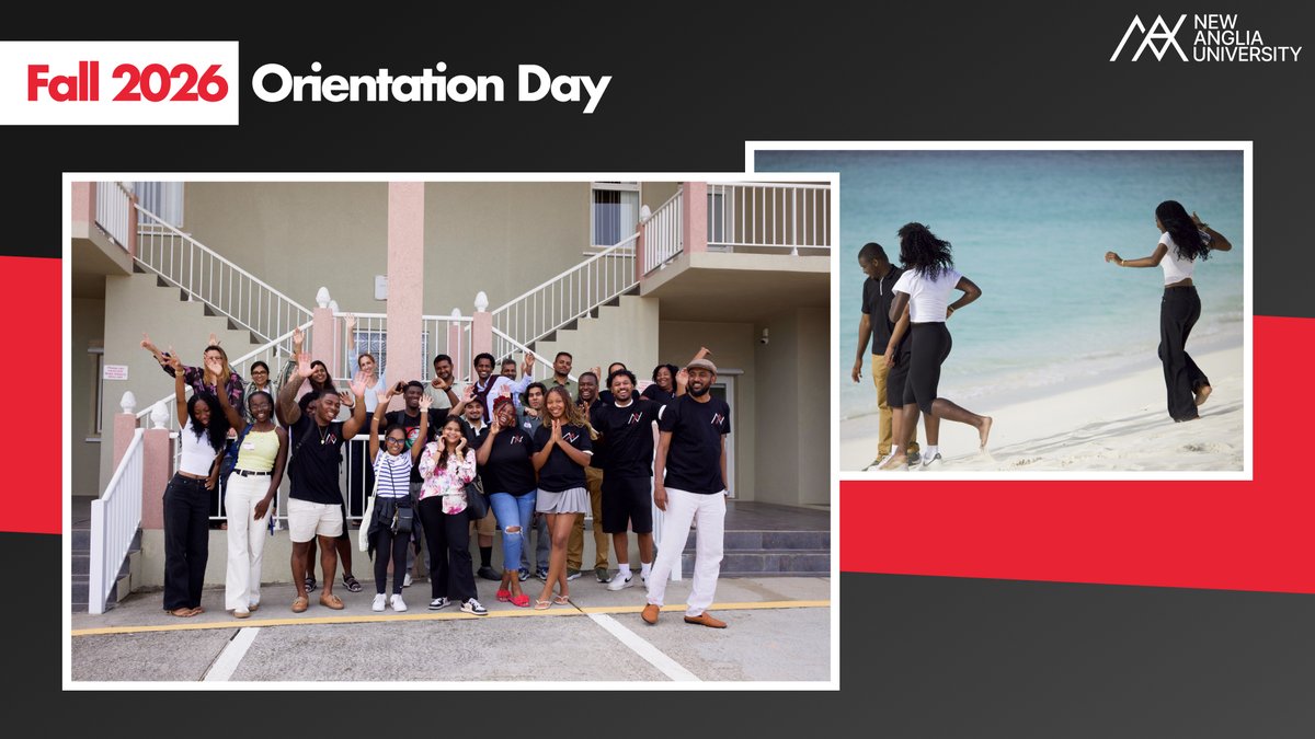 NewAngliaUni's tweet photo. A new chapter begins. 🩺🎓

Our newest medical students met their classmates, explored NAU and the Simulation Lab, and got to know Anguilla during Orientation Day.

Welcome to NAU!

Read More: https://t.co/G0nh4D7XSf

#NewAngliaUniversity #MedicalStudents https://t.co/Axyx6Hgsqn