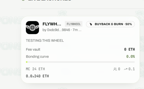 PonShareX's tweet photo. Deployed this to test the #flywheel deploy and looks like everything is running smoothly i will than try to make some volume on it and try to trigger the flywheel function.

I also fixed small bugs and changed a few things on the ui 

Next is #ARC chain implementation 1 

#ponshare is evolving !!
