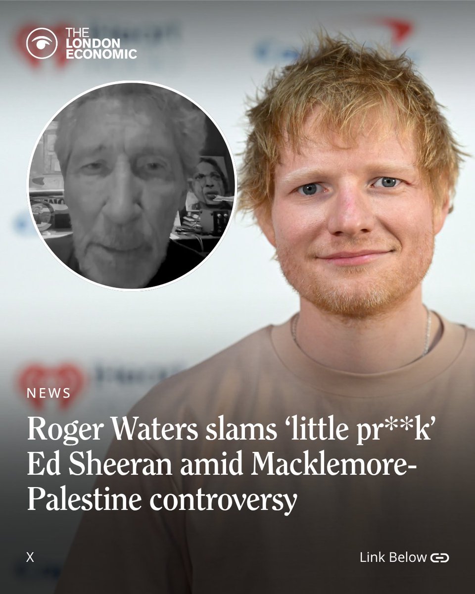 LondonEconomic's tweet photo. "This is a little message for Ed Sheeran." https://t.co/3jzoiirZvX
