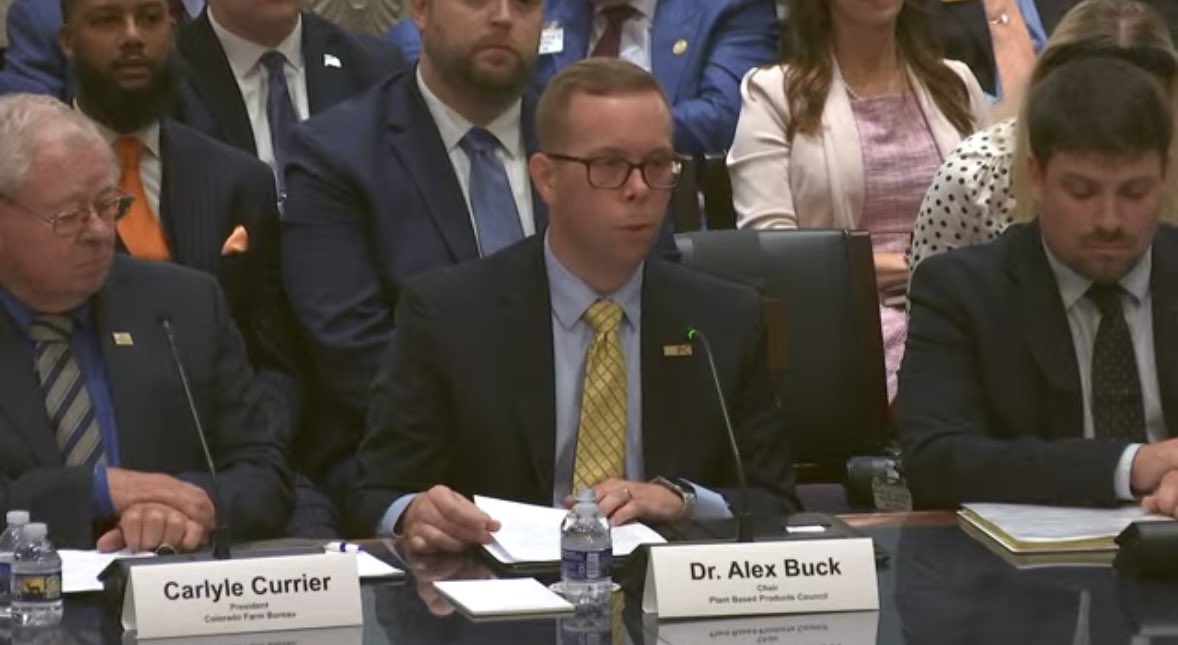 iowa_corn's tweet photo. Alex Buck, Iowa Corn Director of Industrial Innovation, will be testifying in front of the @HouseAgGOP today in his capacity as the @PlantBasedProds Chairman. He will be discussing corn as a feedstock for biobased products and how innovation can help create demand🌽 https://t.co/QgaoyBOS1y