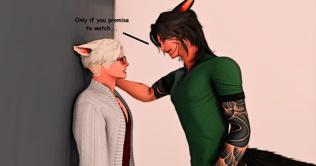 CatboyTaron's tweet photo. Taron loves nothing more than to get Kris riled up
w/ https://t.co/kO6eHb1TzA
#RedLightRivalry | #TalesofDawningLight | #MidnightEclipse | #Bpose | #OCship
(this was inspired by a tik tok I saw) https://t.co/eRLQFUlbAt