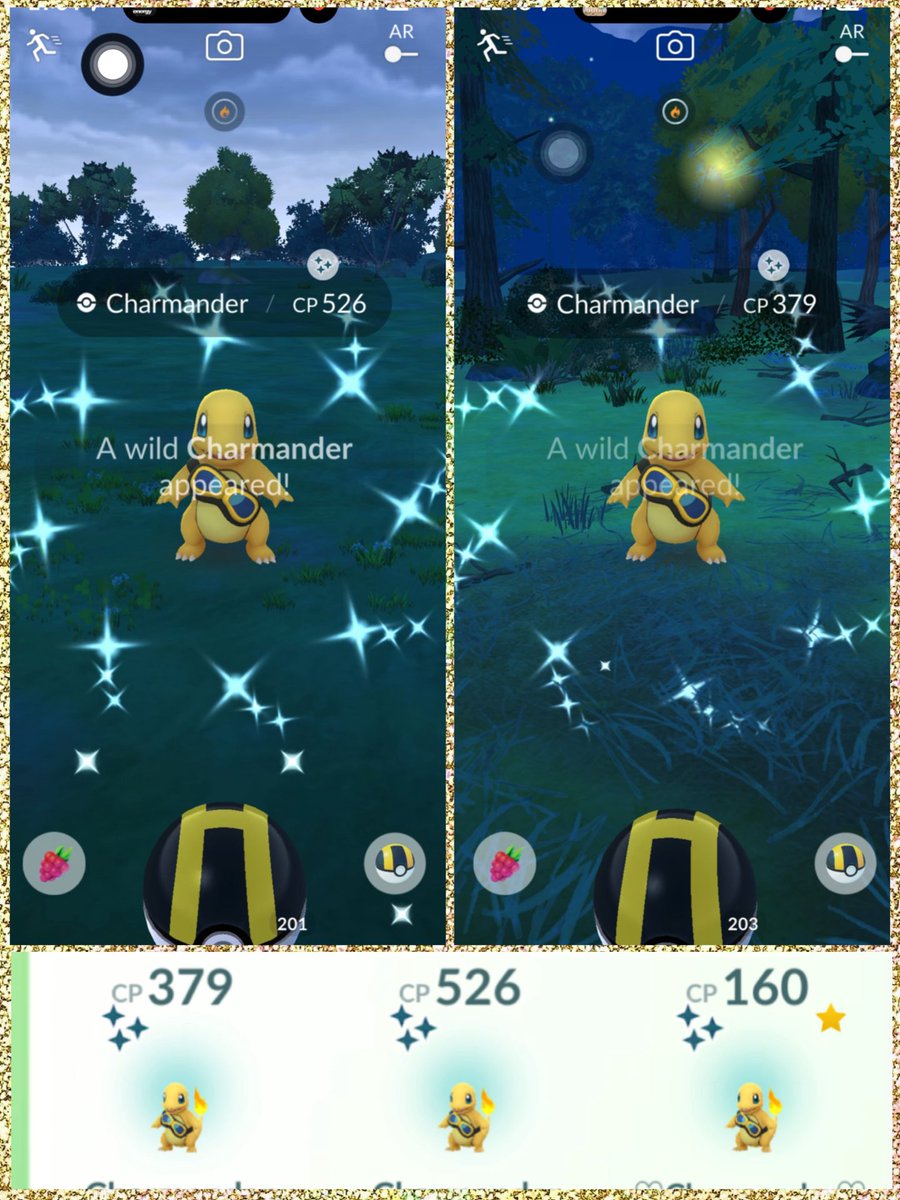 0LOVEoPEACHo0's tweet photo. Night grind 🌙✨
Got 2 shinies and a 100% IV 💛
Going all out for the Charizard raids tomorrow🔥
Great job on Day 1 ✩.*˚

 #PokemonGO  #ShinyCharmander  #ポケモンGO色違い  #ヒトカゲ色違い https://t.co/EYIUPKBcDe