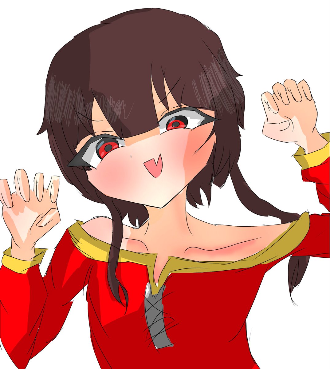 Y69xn's tweet photo. #このすば　#めぐみん　#142作品目 https://t.co/uU5Qqz98af