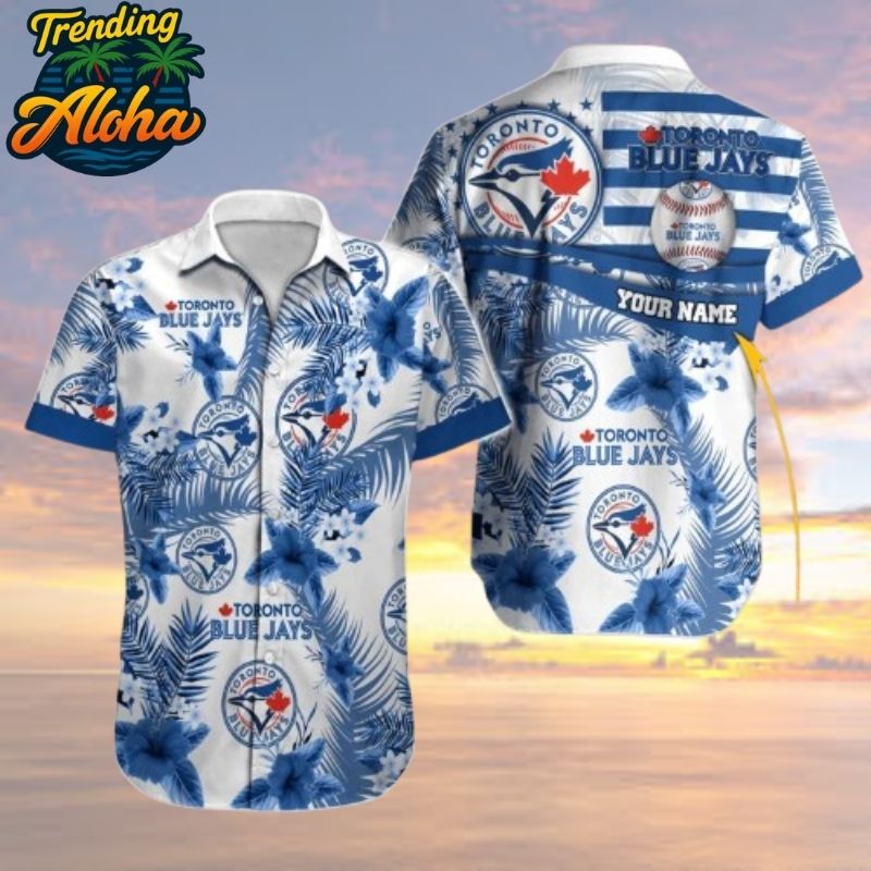 TrendingAloha's tweet photo. Custom Toronto Blue Jays shirt with blue hibiscus, palm leaves, baseball style, and your name.
Visit at: https://t.co/ldd9BoHxCw
#trendingaloha #alohashirt #hawaiianshirt #mlbhawaiianshirt #TorontoBlueJays https://t.co/wLJzfC5hwM