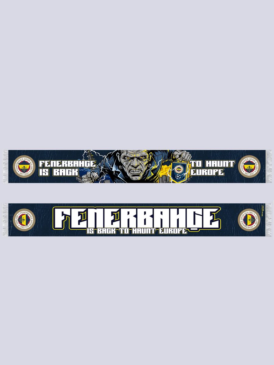 TekYolFener's tweet photo. Fenerium, Roma maçında gerçekleştirilen koreografiye ait t-shirt ve şal satışa sundu.

▫️T-Shirt: 1299 TL
▫️Şal: 499 TL https://t.co/OMRrYljLdl