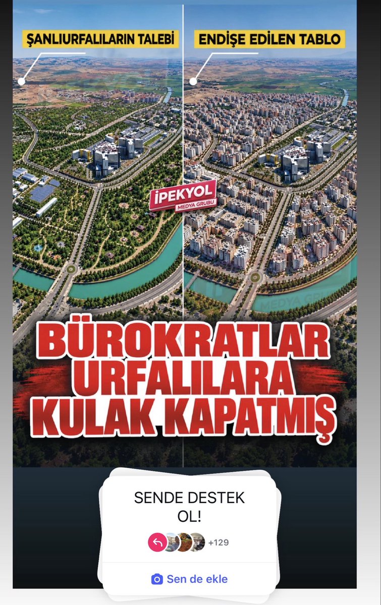 osman_akbas63's tweet photo. @Yenisehirlioglu siz duyun urfanın sesini @Akparti @akpartiurfa @milhamigunbegi @ProfDrDusak @CYAZMAC @sanliurfabld @Malikurt14 @ibrahimeyyupogl @RTErdogan @HikmetBasak_63 @murat_kurum @malicevheri https://t.co/VSmhc5mkjo