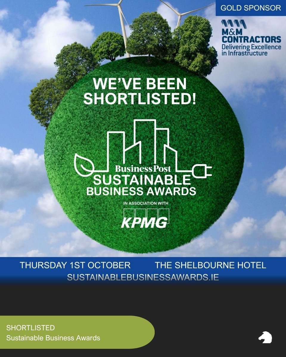 blacknight's tweet photo. Sustainability has become an increasingly important and we’ve been taking steps towards a more sustainable future and, while there’s always more to do, it’s great to see some of that work recognised. https://t.co/aRUw3bqb1q