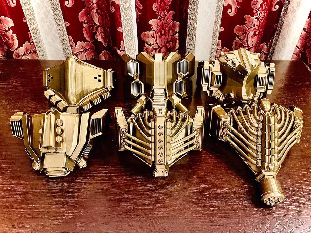 Deracine_steam's tweet photo. 創���サイバーマスクのバリエーションが増えてきました🤖🎩
#スチームパンク #サイバーパンク #創作 https://t.co/NYyCeziLqq