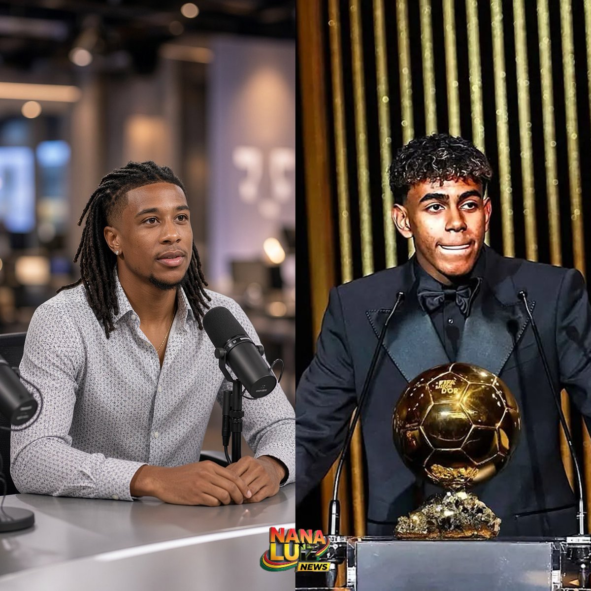 fermin_790's tweet photo. 🎙️Micheal Olise:” No player deserves the Ballon d'Or more than Lamine Yamal. He’s the best player in the world https://t.co/MFyWDlKmhY