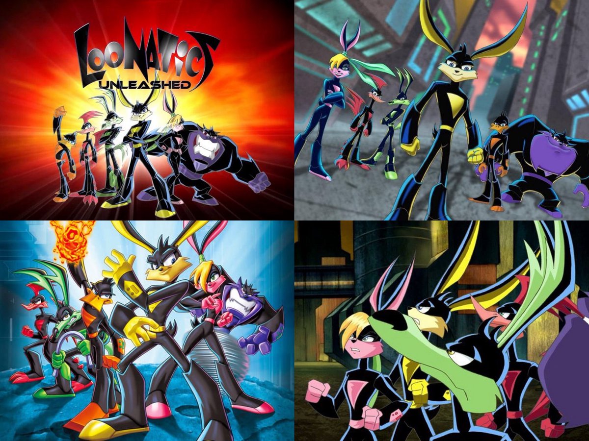 ToonHive's tweet photo. 21 years ago today, ‘Loonatics Unleashed’ premiered on Kids’ WB.

The series’ original character designs sparked major backlash before its debut, with a fan petition gaining 85,000 signatures and prompting Warner Bros. Animation to soften the designs. https://t.co/BAQyI1N7qv