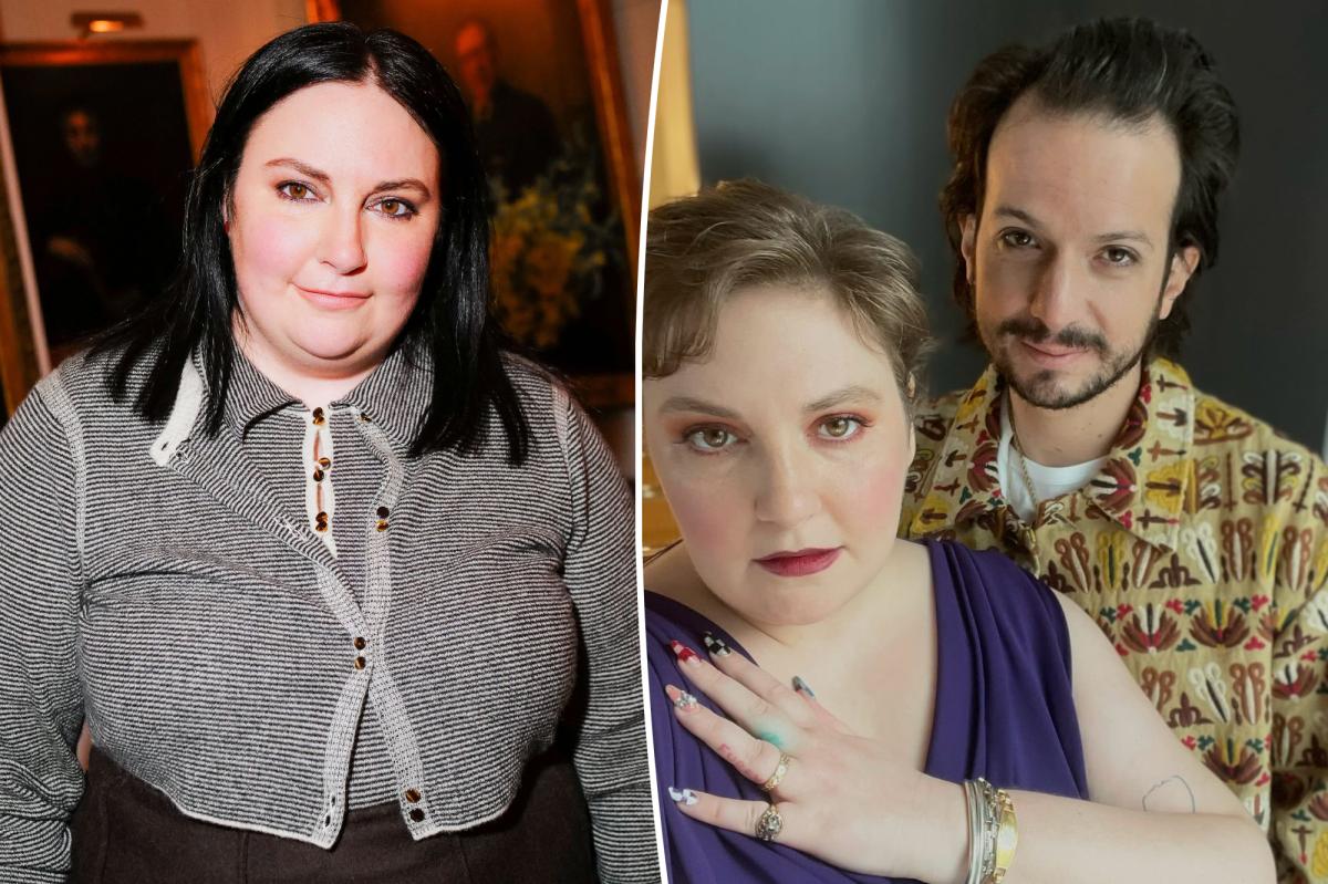 nypost's tweet photo. Lena Dunham and husband Luis Felber welcome first baby via surrogate https://t.co/6xmX8YZv7X https://t.co/OtxN0yMIiV