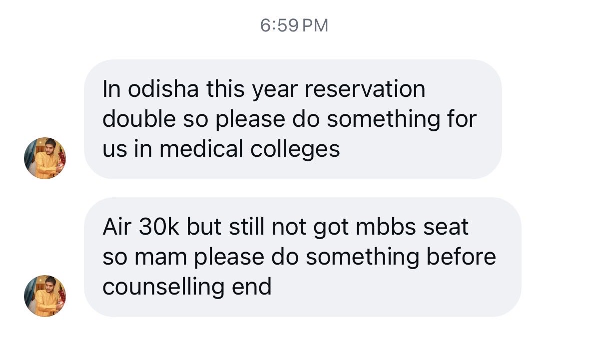 talk2anuradha's tweet photo. What’s going on in Odisha? I’m getting so many messages from students. https://t.co/kaHRg8Ugki