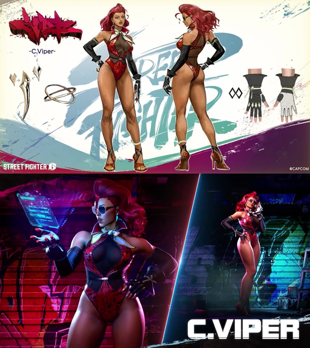BuffGigas's tweet photo. C. Viper | Outfit 4 https://t.co/ftJkv81qN5