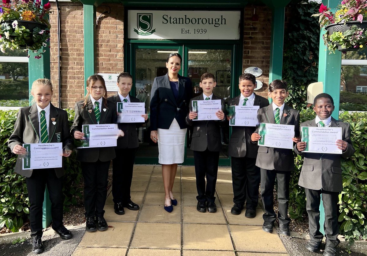 StanboroughS's tweet photo. Huge congratulations to all the students who received the Headteacher’s Commendation Award this week, showcasing the high standards and outstanding achievements at Stanborough School. https://t.co/ufX5sETk0W
