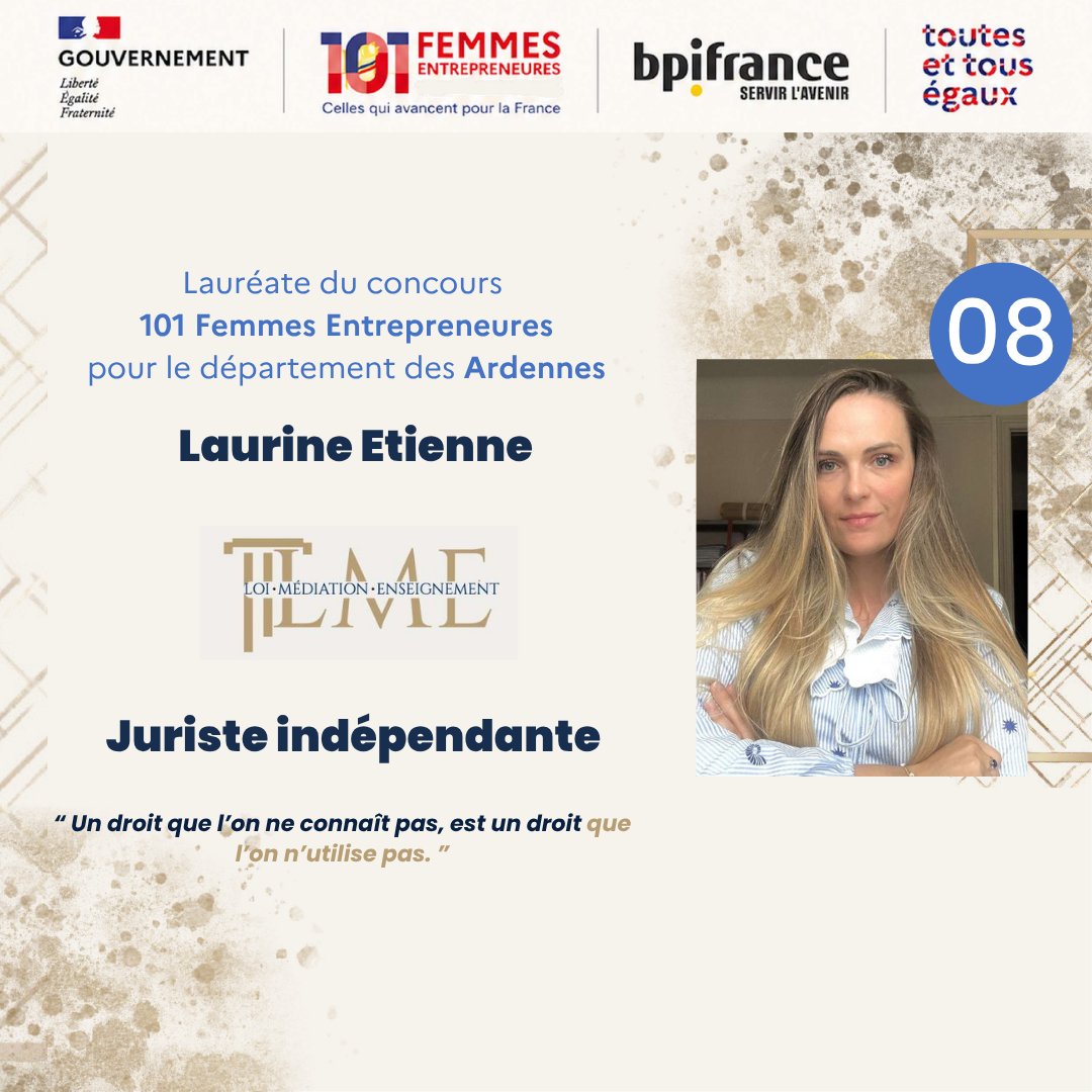 Image de Préfet des Ardennes - 👩‍💼 #Entrepreneuriat | Une Ardennaise parmi les « 101 Femmes Entrepreneures » 2026

👏 Dans les Ar