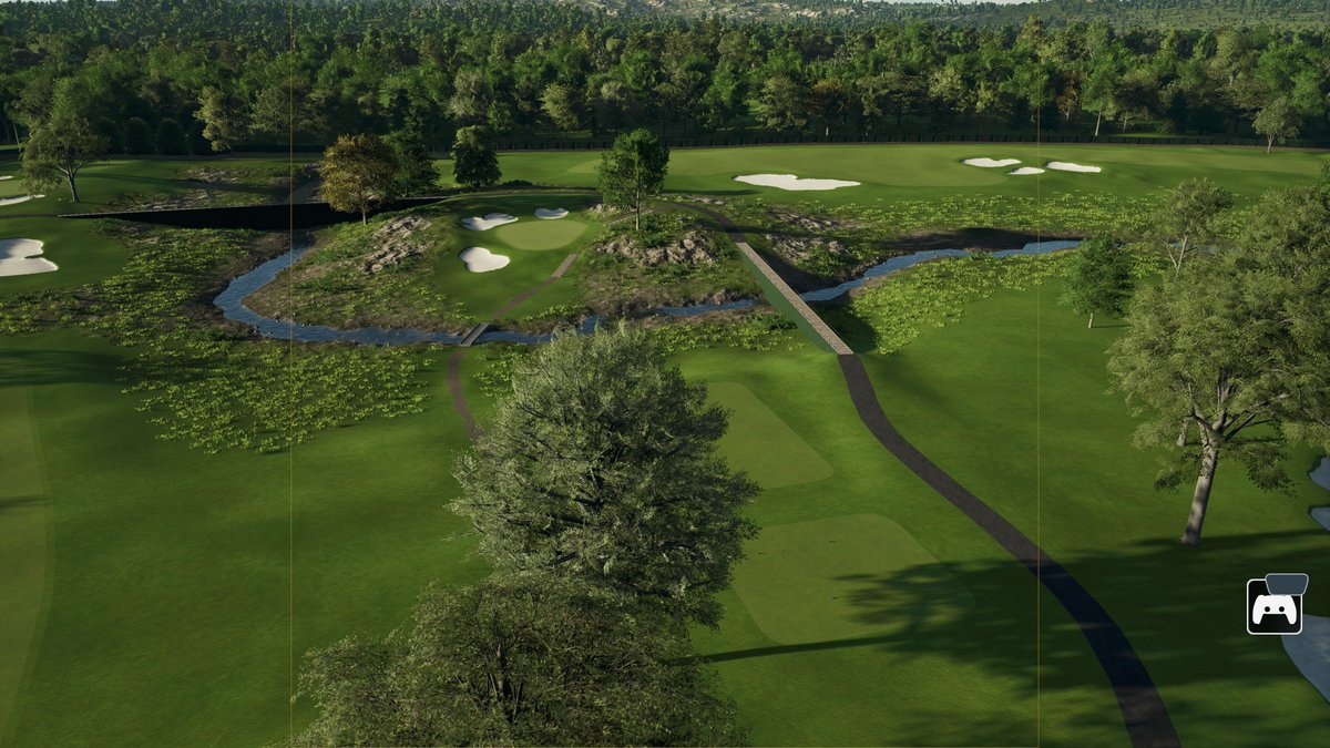 IrishgolfD's tweet photo. Conshohocken Country Club has been ported to 2k25. Made some texture updates and a few changes to hole designs. The course is inspired by many of the William Flynn courses in the Philadelphia area. https://t.co/9a2wMuhvvh