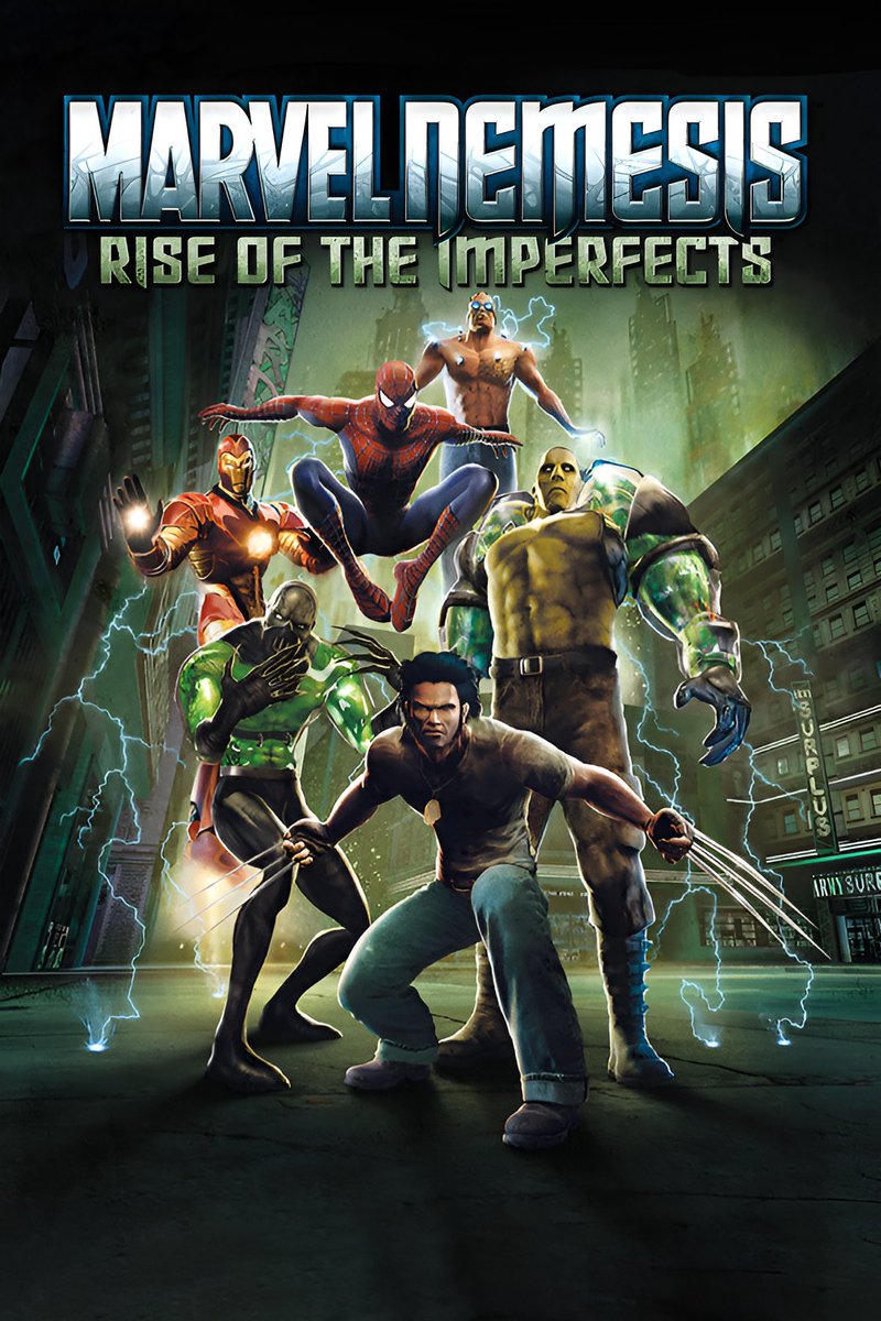 Slashy_Decapo's tweet photo. @krello_png Bad but fun games like Marvel Nemesis lol it’s fun https://t.co/2d6WnDEq9b