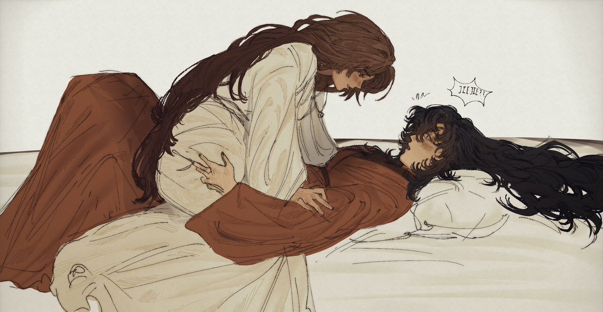 enrozded's tweet photo. How to fluster your ghost wife #hualian https://t.co/AqWCAeVbzw
