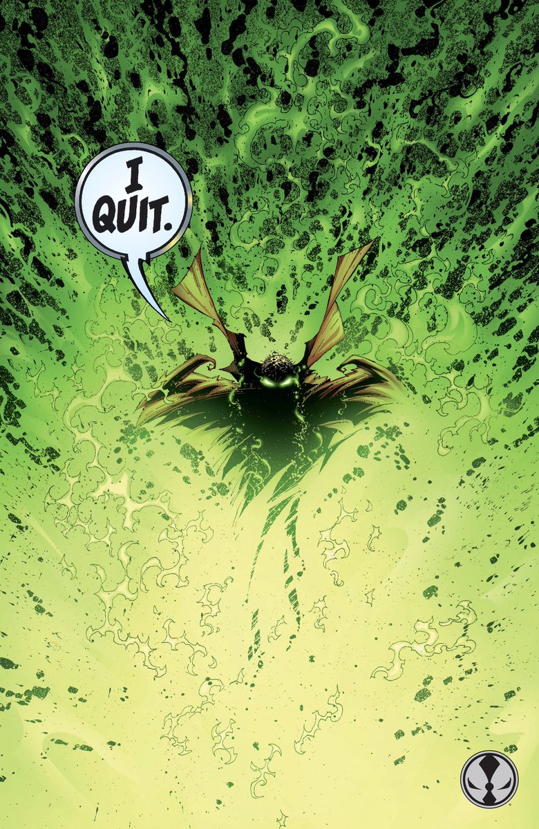HellSpawn444's tweet photo. I quit. 
#Spawn #HellSpawn #AlSimmons #Souls #Necroplasm #ImageComics #ToddMcFarlane https://t.co/CTfk33syYD