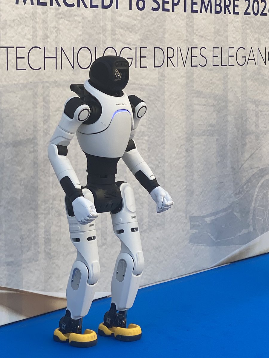ClaudeJeanSire's tweet photo. Quand les robots chinois débarquent à Paris, c’est mon tome 22 qui s’approche du réel 

https://t.co/LlC6k8XHkF https://t.co/t6XD0ewJLK