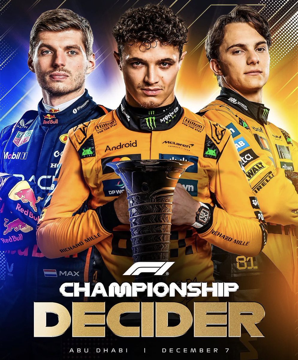 F1GuyDan's tweet photo. Imagine how weird these title deciders would have felt if they were sprint weekends https://t.co/QohSL0ieK5