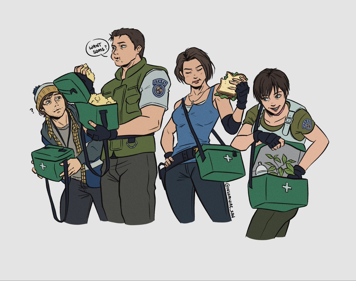 insomniac_xan's tweet photo. I like a multi purpose popcorn bag #ResidentEvil https://t.co/rqqzc039ot