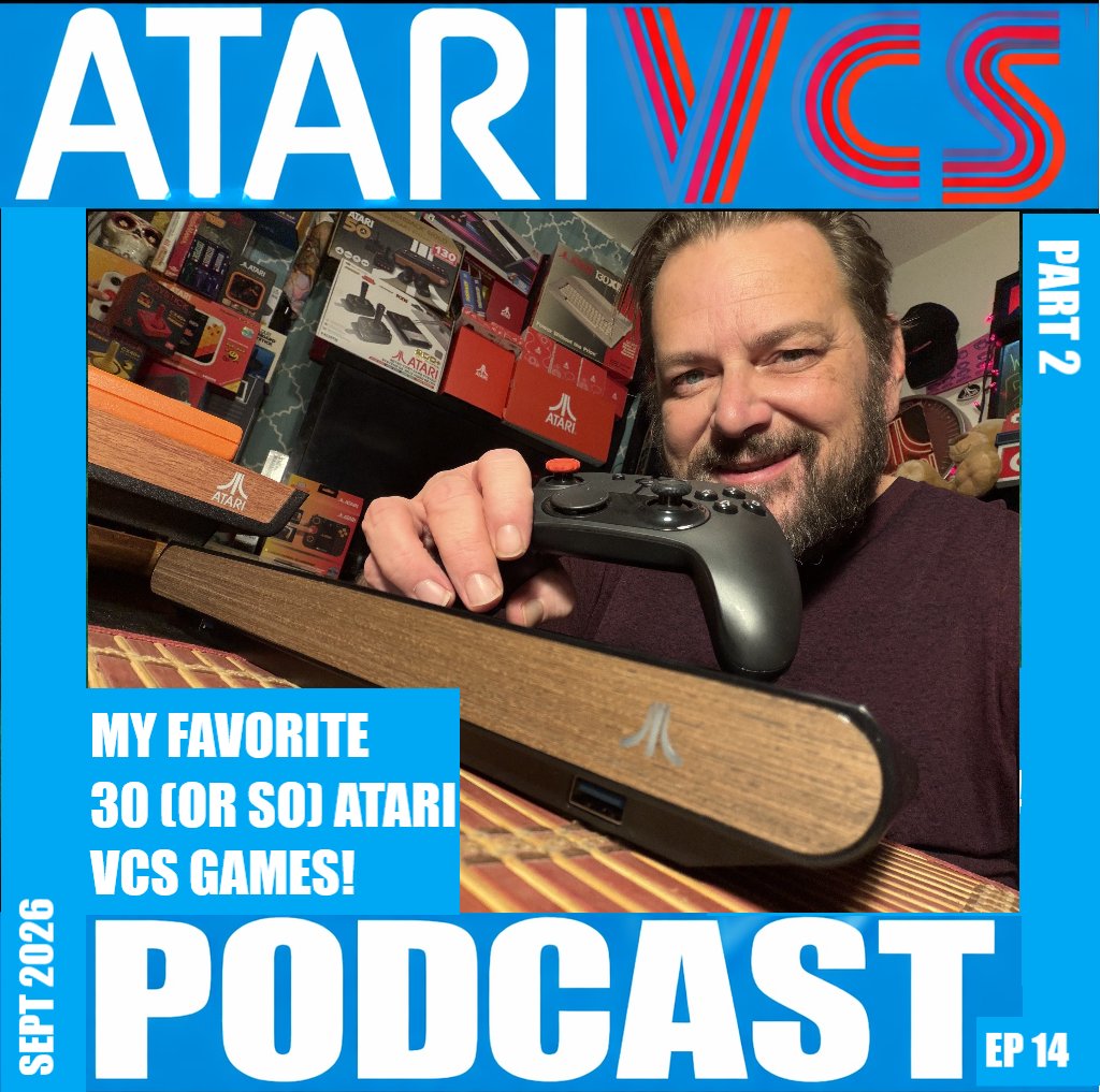 ballistikcoffee's tweet photo. The #AtariVCS #Podcast is back w/ ep 14! I continue w/ playing my fave #Atari #VCS #games! In pt 2, I play gems such as #MontezumasRevenge, #YarsRecharged, #FoodFight Culinary Combat, #Qomp2, #AtariMania, #DoodleTaxi & #Tempest4000! #Rumble Vid-Cast Link: https://t.co/VtmZ8le1ei https://t.co/fEdh6QZ77E