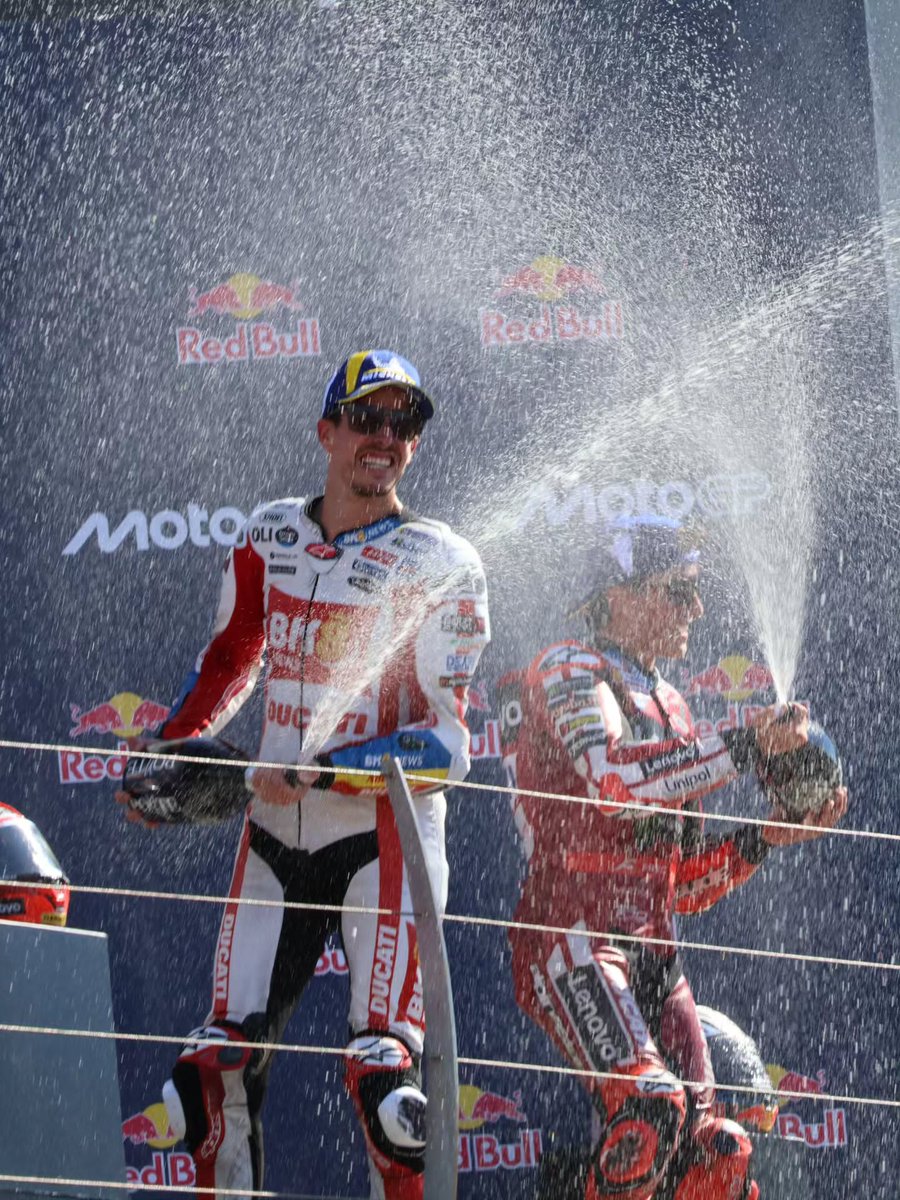 hanifeasik's tweet photo. Champagne. Smiles. Pure MotoGP. From podium celebrations to the final helmets left behind—this is what a race weekend feels like from the other side of the lens. Misano, 2026. What a show. Misano World Circuit Marco Simoncelli. Shot by https://t.co/lDdBr5z8JG