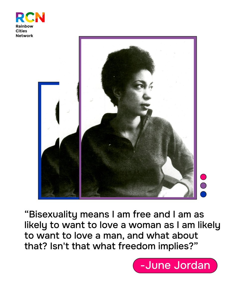 RainbowcitiesO's tweet photo. It's Bi+ Visibility Week. Let's celebrate Bi+ people and challenge erasure with visibility, education, and pride. https://t.co/cVPoiOWPhp