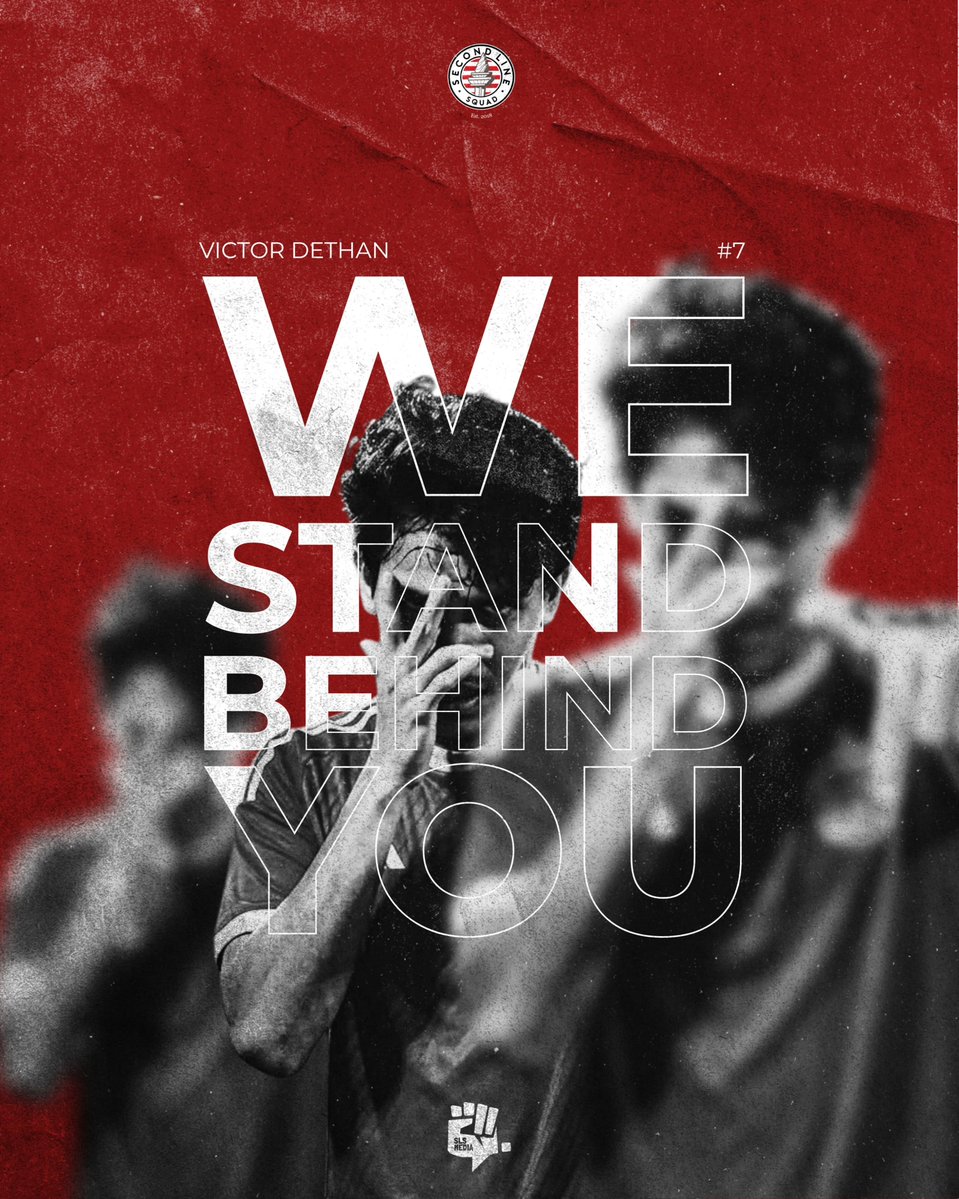 2ndlinesquad's tweet photo. Dear Victor Dethan, Dont worry we stand behind you. ❤️ https://t.co/k71MwhSN84