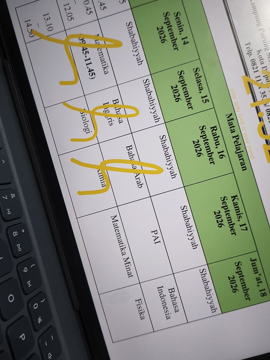 shimelaudy's tweet photo. Shirin's progress 🤩✌📝🏅
16/09/26
woooow setelah dibantai kimia, aku belajar matmin :p karena besok psts matmin (dan pai) semoga tidak remes yaa, aamiin! https://t.co/iecADJSNNf