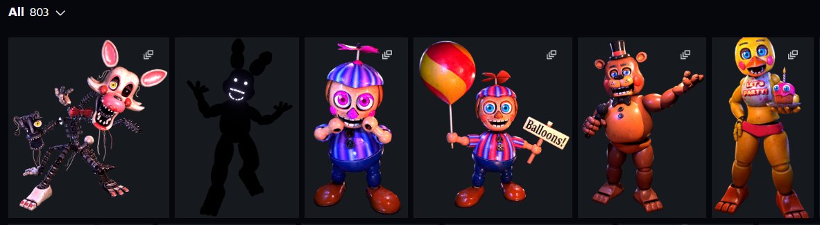 RealFatParrot's tweet photo. I did render a few of AR guys, + Forsaken AR Jay Jay 

trying to get into rendering FNaF 2 now
#fnafar #fnaf #blender https://t.co/ZvtLhQGzhr