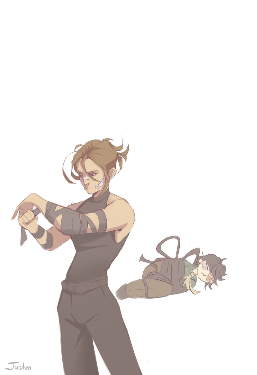 JustenVerr's tweet photo. 10 likes and I'll draw Norton wrapped in bandages.
#IdentityV #IDV #nortnaib https://t.co/Ea4WrYQ06l