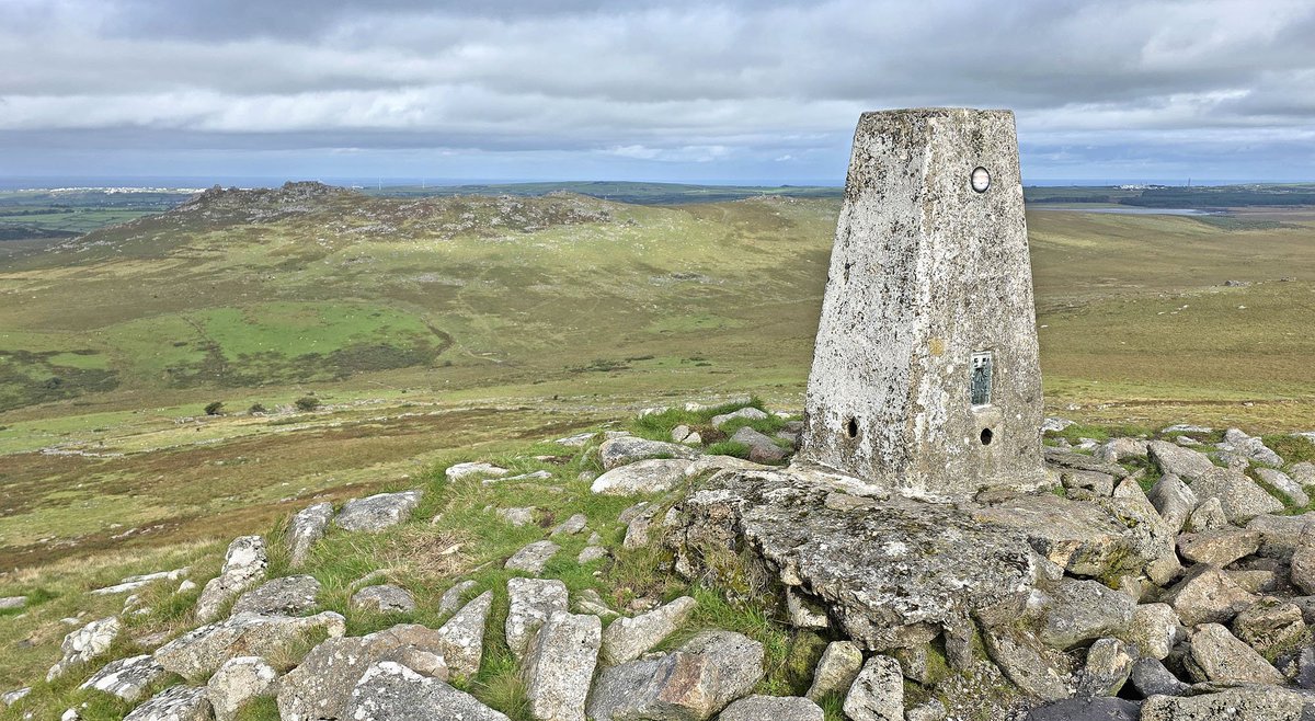 RossBishop77's tweet photo. A cracking hike on Bodmin Moor today in north Cornwall where I ascended to the granite tops of Rough Tor and Brown Willy https://t.co/33o0AkAO0K
