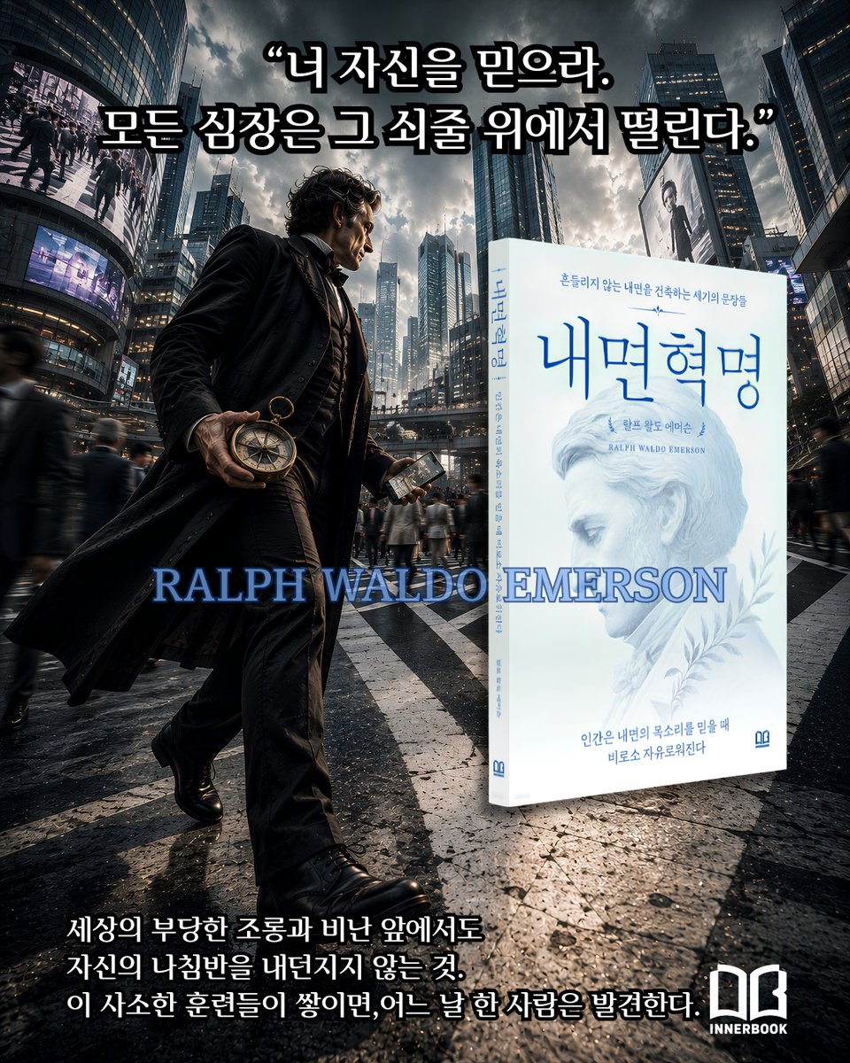 WinstonNedhbj's tweet photo. 『Inner Revolution』—reclaiming the final say in your own voice and gradually stepping away from answers defined by others

✍🏻 Author: Ralph Waldo Emerson 
🏢 Publisher: Inners Books

🎯 We hear “believe in yourself” so often that we tend to let it https://t.co/7nWrhXR7EZ