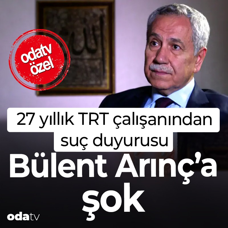 ilkeryucell's tweet photo. 27 yıllık TRT çalışanı Mustafa Aşçı, kurumda FETÖ yapılanması, personel alımları, dış yapımlar, ihaleler ve kamu zararına ilişkin iddiaların araştırılması talebiyle İstanbul Cumhuriyet Başsavcılığı’na suç duyurusunda bulundu. 

Dilekçede TRT’den sorumlu eski Başbakan Yardımcısı Bülent Arınç şüpheli olarak gösterildi...👇