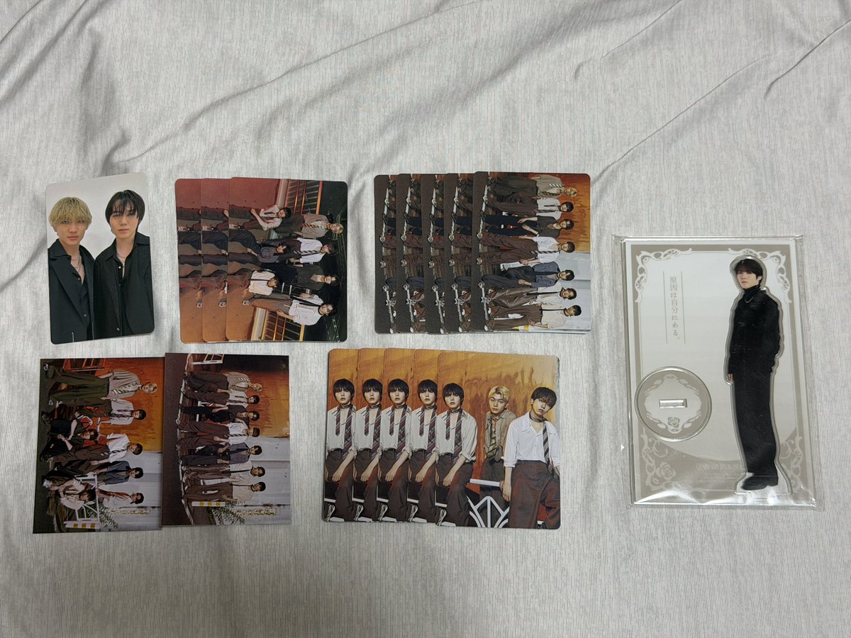 456k0's tweet photo. 原因は自分にある。 生写真 トレカ アクキー フォンストラップ タオル グッズ ペンライト CD BluRay カレンダー

求:買取(＋送料(＋手数料))

譲:大倉空人 小泉光咲 桜木雅哉 長野凌大 武藤潤 杢代和人 吉澤要人(桜木メイン)

郵送 アプリ通し可 https://t.co/zdTq5ND9Y0