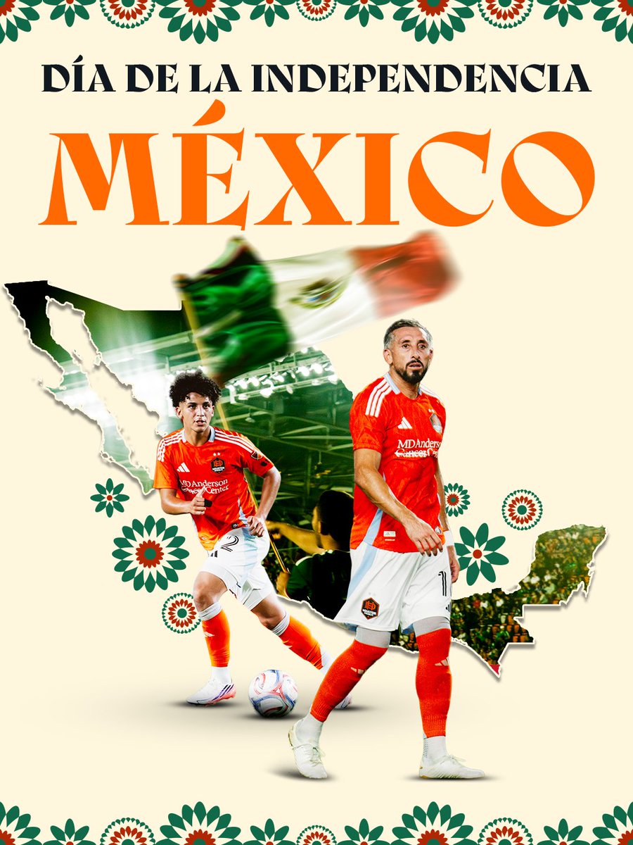 HoustonDynamo's tweet photo. ¡Viva México! 🇲🇽 https://t.co/UHitPxCisW