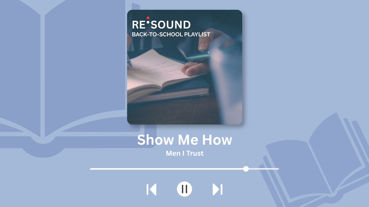 ReSoundMLC's tweet photo. Need some music to help you focus while studying and completing your assignments?📚
Listen to “Show Me How” by @menitrust for the perfect indie vibes to keep you focused while you get through your to-do list 🎧✨
#menitrust #cdnmusic https://t.co/wZ3Tq2zq3n