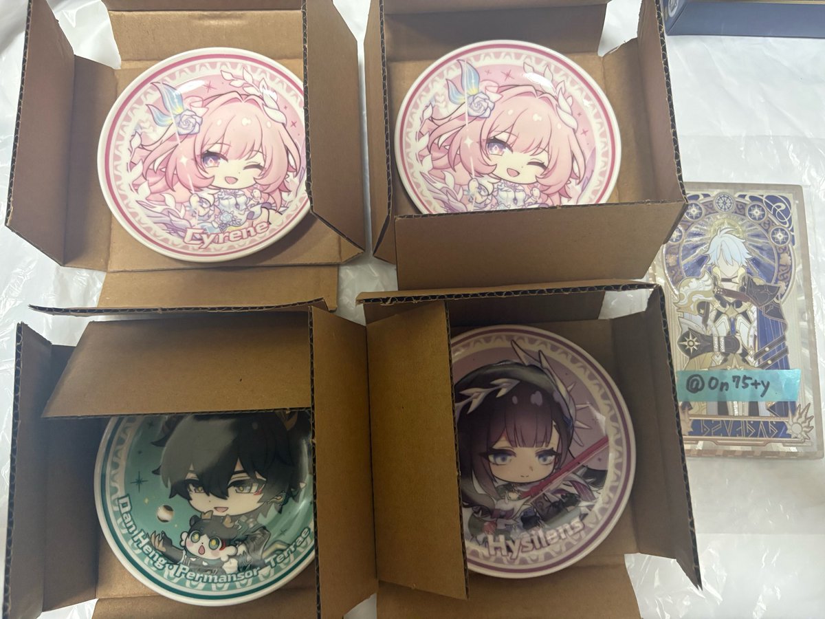 0n75ty's tweet photo. 【交換/譲渡】 崩壊スターレイル スタレ 一番くじ

譲 画像参照

求 E賞 F賞 G賞 H賞 ファイノン ＞ モーディス＞希望額＋送料

横浜、都内手渡し可能です。
郵送でのやり取りも可能でございます。
どうぞよろしくお願い致します。 https://t.co/cA0M0hpbas